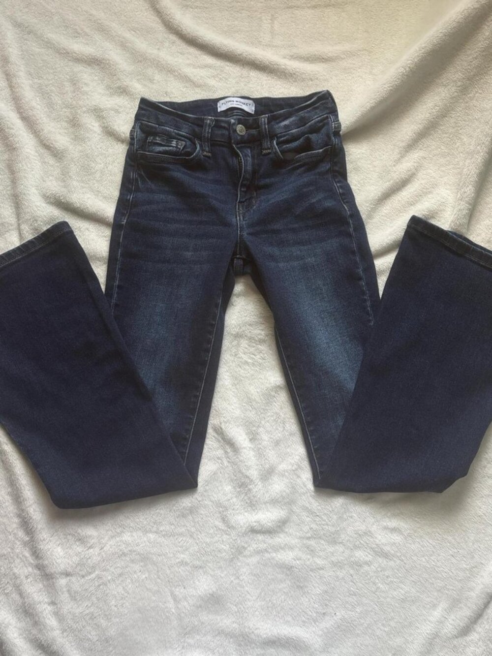 Flying Monkey Women's Navy and Blue Jeans